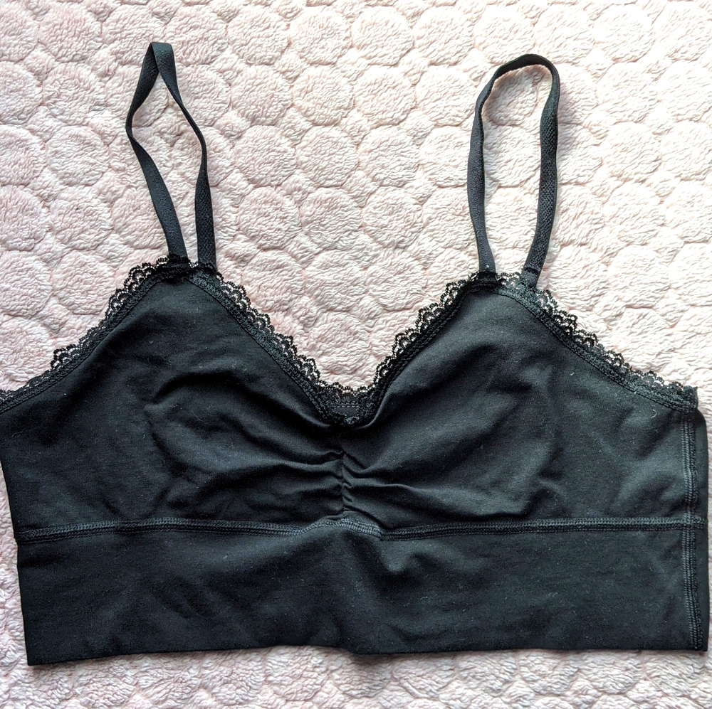 Pact Organic pullover lounge bralette